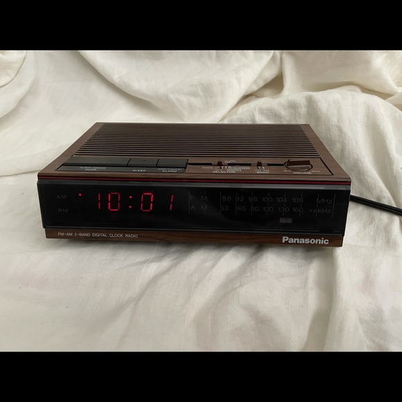 Panasonic Portable Audio & Video Vtg Panasonic Digital Clock